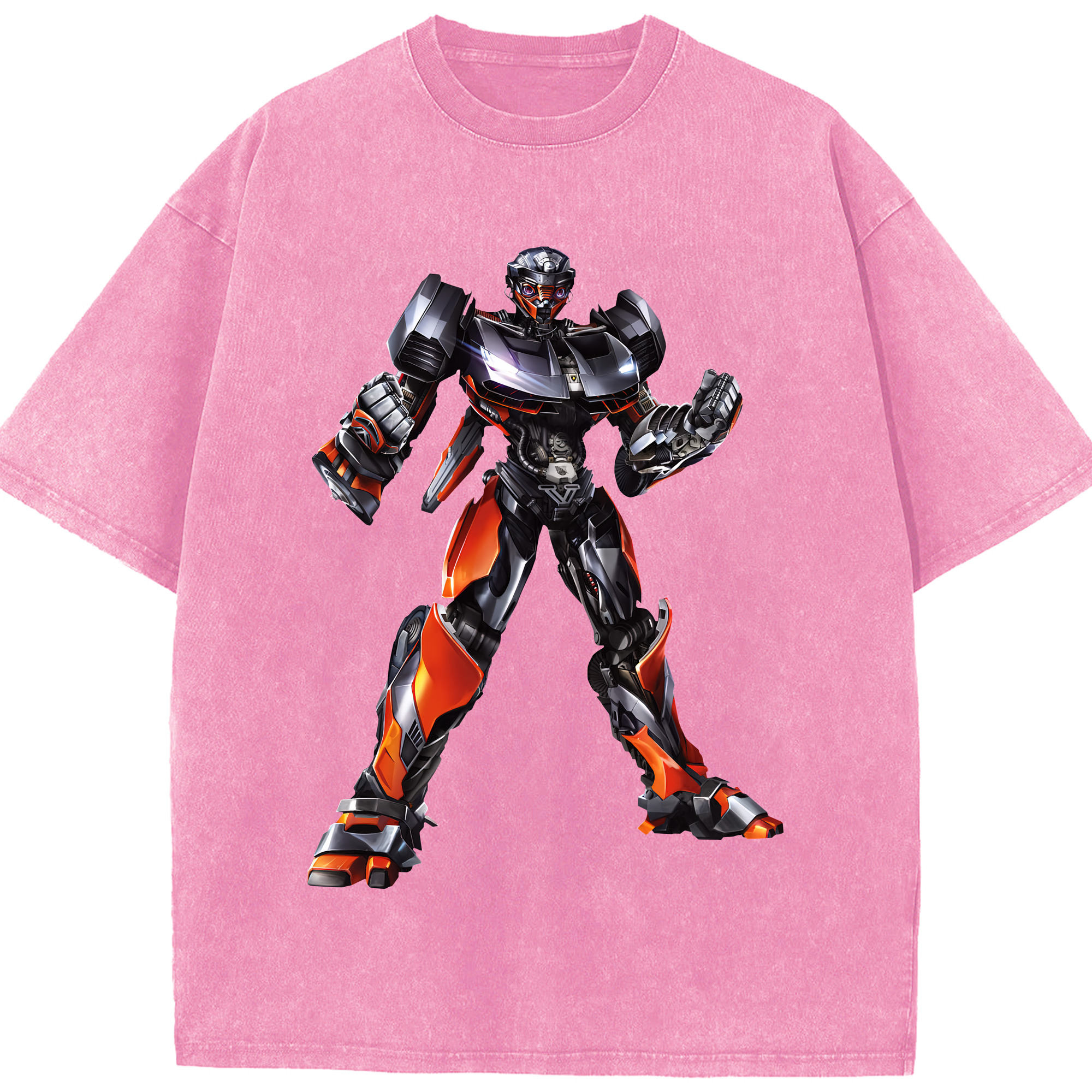 （画像用） Transformers トランスフォーマー 綿100% ヴィンテージ風 半袖Tシャツ（フロントプリント）
